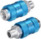 uxcell Speed Control Valve Aluminum HSV-08 G1/4 Thread Pneumatic Flow Control Manual Hand Slide Valve 3Pcs...