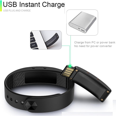 Smart Watch for Men Women Digital Watch Fitness Band Activity Tracker Step Counter Pedometer Calorie Consumption/Distance Sports Modes Waterproof ...