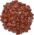 Hypnotic Gems Materials: 1/2 lb Red Jasper Tumbled Stones - Grade 1 - XSmall - 0.5" to 1" Avg. - Bulk Natural Rocks Polished Gemstone Supplies for...