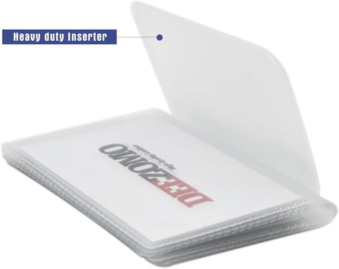 SET OF 2 Wallet Inserts Replacement 6 Page Card Holder for Bifold or Trifolds Wallet...