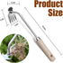 Weeder - Manual Weed Puller Tool, Uprooting Weeding Remover Tool, 4-Claw Steel Head Hand Garden Weeder Tool Easily Remove Weeds for Otted Plants, ...