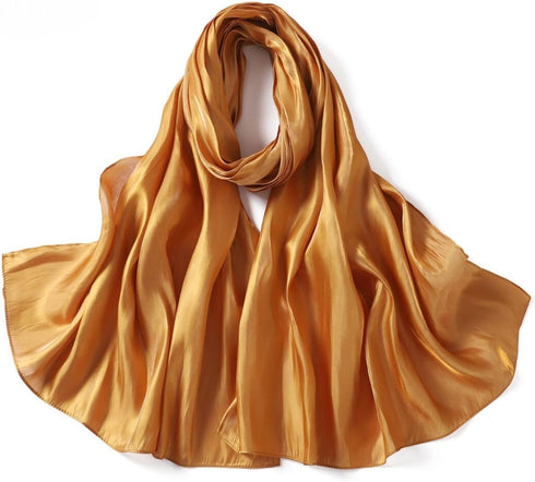 Hijab Scarf for Women Chiffon Hijab Silk Feeling Lightweight Long Scarf Shawl Wrap Muslim Head Scarf for Women...