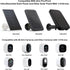 2Pack Gutter Mount Compatible with Arlo Essential Solar Panel, Arlo Pro/Arlo Pro2/Arlo Ultra/Pro3 Solar Panel, Perfect Angle to Get Adequate Sunli...