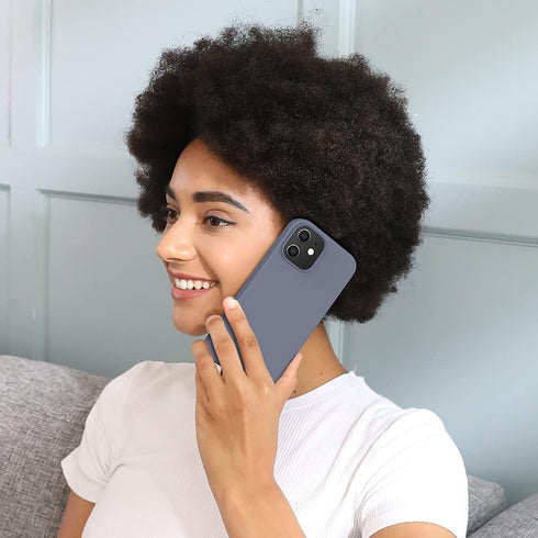 Miracase Compatible with iPhone 12 Case and iPhone 12 Pro Case, Liquid Silicone Gel Rubber Full Body Protection Shockproof Drop Protection Phone C...