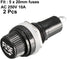 uxcell 2pcs AC 10A 250V 5mm x 20mm Black Electrical Panel Mounted Screw Cap Fuse Holder...