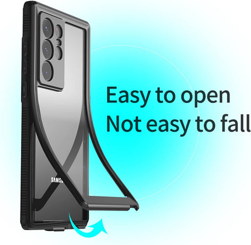Designed for Samsung Galaxy S22 Ultra Waterproof Case, Waterproof with Built-in Screen Protector Full Body IP68 Underwater Protective Case Heavy D...