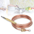900mm Replacement Thermocouples,Universal Thermocouple Probe,Temperature Thermocouple Sensor,with 5pcs Nuts,for Induction Cooker, Gas Stove, Heati...
