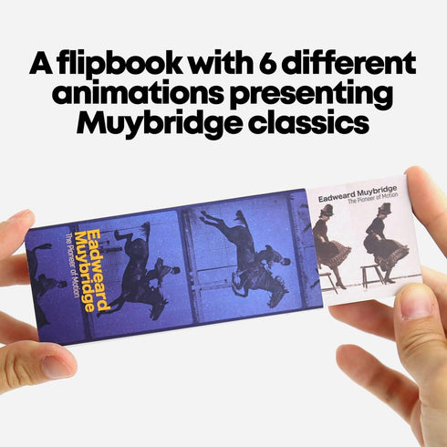 Flipboku Eadweard Muybridge Flipbook with 6 Captivating Animations - Impressive Optical Illusion Game - 6 Fun Animated Stories for The Whole Famil...