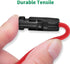 3 to 1 Solar Connectors Y Branch Parallel Adapter 10AWG Cable for Solar Panel (Red & Black)...