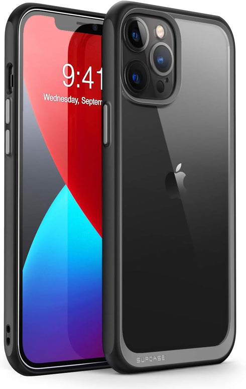 SupCase Unicorn Beetle Style Series Case Designed for iPhone 12 Pro Max (2020 Release) 6.7 Inch, Premium Hybrid Protective Clear Case (Black)...