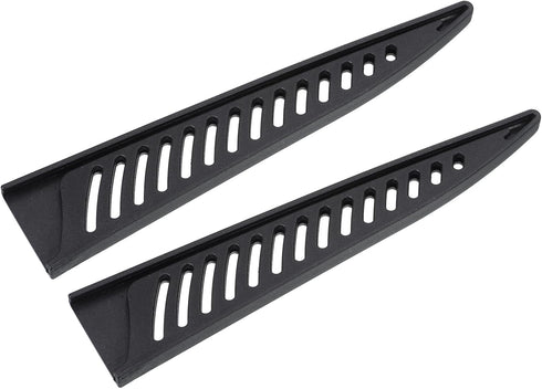 2 Pack PP Knife Sheaths - Kitchen Knife Protectors Edge Guard Blade Protective Cover for 6" Boning Knife, Apply to Kitchen Camping Traveling (Blac...