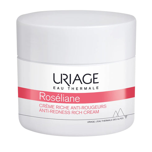 Uriage Roseliane Redness Relief Face Cream 1.7 fl.oz. | Hydrating Moisturizer for Sensitive Skin Prone to Redness | Soothes and Decrease visible R...