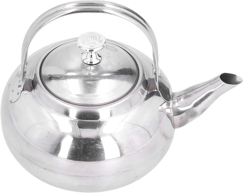 Tea Kettle Stainless Steel Coffee Pot Stove Top Teapot Tea Coffee Pot Kettle for Kitchen Cafeteria Hotel Restaurant (14cm)...