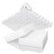 50Pcs Melamine Sponges for Cleaning - 10x6x2cm Magic Eraser Sponge Dish Sponges Kitchen Cleaning Supplies Baseboard Cleaning Tool White - Bathroom...