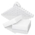 50Pcs Melamine Sponges for Cleaning - 10x6x2cm Magic Eraser Sponge Dish Sponges Kitchen Cleaning Supplies Baseboard Cleaning Tool White - Bathroom...