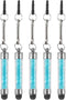 MECCANIXITY 5pcs Stylus Pen for Touch Screens Mini Crystal Diamond Capacitive Pens for Universal All Touchscreen Devices, Light Blue......