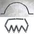 Multi Angle Measuring Ruler, 12-Sides Ruler Hole Locator Aluminum Alloy Universal Multi Angle Measuring Ruler Protractors, Adjustable Floor Tile G...