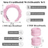 Spa Headbands for Washing Face Wristband Set Sponge Makeup Skincare Headband Wrist Towels Bubble Soft Terry Towel Cloth Hairband for Women Puffy H...