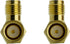 Right Angle Coax Connector – Adapter Male to Female – 90 Degree Coaxial Connector for FPV Antenna, Radio, and Coax Cable (2 Pack)...