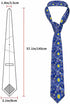 White Floral Mens Tie Botanical Romantic Printed Floral Men's Necktie Ties for Mens Daily Wedding Party Business...