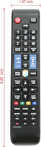 New AA59-00581A Replaced Remote fit for Samsung AA59-00638A AA59-00582A AA59-00580A AA59-00790A UN32EH4500 UN46ES6100F UN32EH5300 UE40ES6300U UE40...