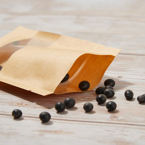 Homtable 100 Pieces Small Coin Envelopes Seed Bags 3x4 Mini Parts Small Storage Pouches Envelopes Brown for Garden, Office or Wedding Gift Packagi...
