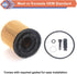 ZONFANT 2 Pcs Engine Oil Filter Compatible With Hyundai KIA Vehicle Accent Elantra Kona Santa Fe Tucson Venue 1.6L 2020-2023, Rio K5 Sorento 1.6L ...