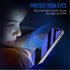 iPhone 13 Anti Blue Light Privacy Matte Screen Protector, Blue Light Blocking Eye Protection 9H Tempered Glass, Anti Glare Anti-Spy Smooth Shatter...