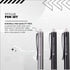 The Friendly Swede Mesh Tip Stylus Pen for Touchscreen — 3-Pack Micro-Knit Capacitive Stylus Pen for iPad & iPhone with 3 Replaceable Fiber Tips, ...