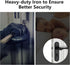 L-Shaped Security Reinforcement Striker Plates Stainless Steels Outswing Door Security Protector Door Latch Guard Extra Security Home Security Doo...