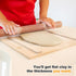 Pottery Rolling Pin Set - 10 Pieces in 5 Sizes with Wooden Guides for Polymer Clay and Pottery | Premium Pottery Teaching Tools with Thickness Mea...