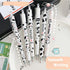 12 Pcs Cute Cow Pen, 0.5mm Black Retractable Gel Ink Pens, Cartoon Gel Ink Pens Set, Cow Print Pens Kawaii for Office School Supplies, Gifts for B...