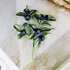 Holibanna Enamel Pin Floral Brooches Retro Blueberry Branch Enamel Lapel Pin Women Breastpin Collar Pin Corsages Scarf Badges Costume Jewelry for ...