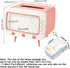 SGVAHY Tissue Box Holder Retro TV Tissue Box Cover Cute and Practical Cell Phone Holder Tampon Holder for Bathroom Kitchen Bedroom Dressers Desks ...