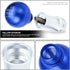J2 Engineering J2-SK-010-BL 2-Piece Ball Teardrop Style Aluminum 6-Speed Manual Transmission Shift Knob with Thread Adapters Fits M8 M10 M12,Blue/...