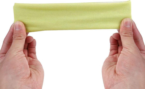 DIYASY 12 Pcs Women Yoga Headbands, Fashion Soft Elastic Cotton Sweatband Yoga Stretchy Headband for Women 12 Colors...