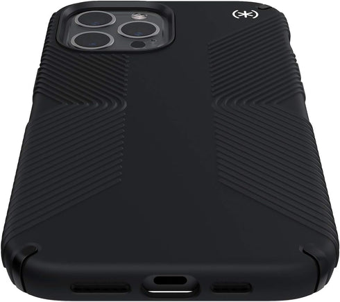 Speck Products Presidio2 Grip iPhone 12 Pro Max Case, Black/Black/White...