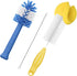 Amazer Bottle Brush Cleaner Set, Water Bottle Brush with Straw Brush and Sponge Brush for Cleaning, Bottle Scrub Brush for Water Bottles, Glasswar...
