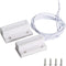 Aoje-Link RC-38A NO Wired Magnetic Door Switch Window Sensor Alarm for Home Security Access Control and Burglar Alarm Systems White 1pcs...