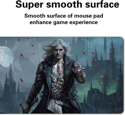 Sorin MARKOV - Board Game TCG Playmat Table Mats Size 23.6X13.8 inch Games Mousepad Compatible for TCG MTG Playmat Bag...
