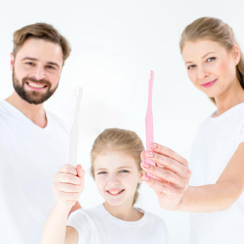 2 Pieces Tuft Toothbrush Small Head End Tapered Wisdom Interdental Interspace Nursing Soft Tiny Toothbrush Orthodontic Gum Periodontal Dental Prod...