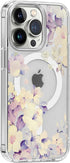 for iPhone 11 Magsafe Case, Floral Slim Shockproof Protective Hard PC+TPU Bumper Cute Flower Women Cover Magnetic case......