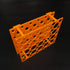 ULTECHNOVO Cleaning Supplies 15ml/50ml Tube Racks Detachable Tube Holder Scientific Experiment Accessory for Laboratory Holds 50, (Orange) Clear T...