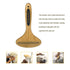 PROBUSINES-Bamboo Pet Brush, Dog Dehairing Rake - Knot Detangling For Dogs, Cats, Any Long-Haired Pet Breed - Undercoat Rake For Shedding And Goom...