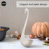 OTOTO Swanky Swan Soup Ladle- Silicone Soup Spoon, BPA-Free, Heat Resistant Soup Ladles For Serving & Cooking - Cute Kitchen Accessories, Unique K...