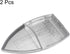 2pcs Iron Cover Non Stick Iron Shoe Aluminum Electric Iron Assistant Tool Iron Sole Plate Accessory Ironing Protector Fits Smaller Than 193mm(Leng...