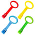 4pcs Plastic Baby Crib Pull Rings Kids Walking Exercises Assistant Stand Up Rings playpen Pull Ring Baby Cot Hanging Rings for Infant Baby Toddler...