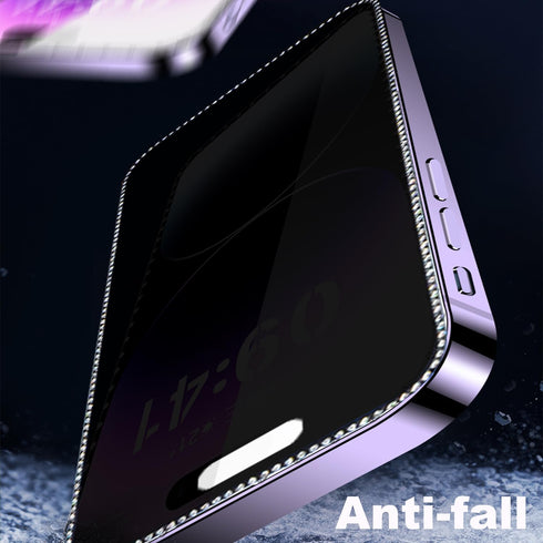 2PCS Glitter Screen Protector suit for iPhone 13 Pro Max/iPhone 14 Plus,Diamond Bling Shiny Sparkling Tempered Glass Suit for iPhone 13 Pro Max/iP...