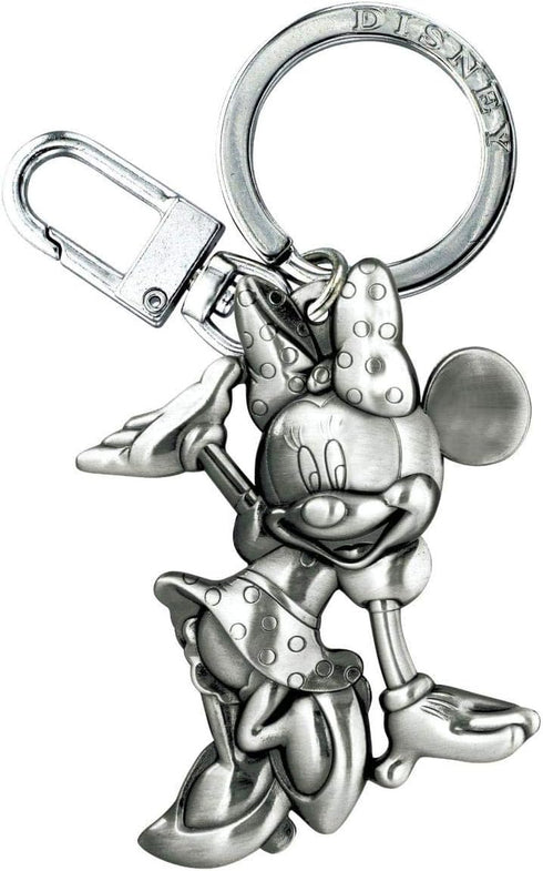 Disney Waving Minnie 2D Pewter Keyring,Multi-colored,1"...