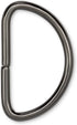 Dritz D Rings 1 1/4in Nickel Bag & Tote Accessories, 1-1/4", 24ct...